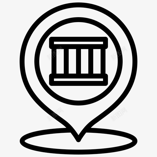 监狱酒吧罪犯图标svg_新图网 https://ixintu.com 地点 监狱 罪犯 酒吧
