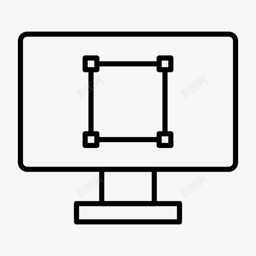 路径工具路径线图标svg_新图网 https://ixintu.com 向量 工具 设计 设计工 路径