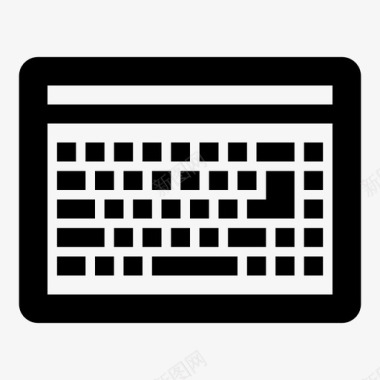 键盘电脑外设图标图标