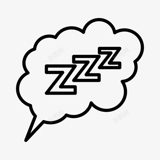 睡觉活动就寝时间图标svg_新图网 https://ixintu.com 例行 就寝 时间 晚上 每天 活动 睡觉