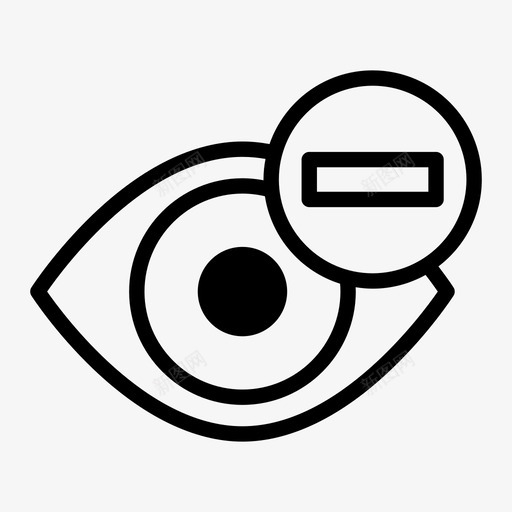 视力减退检查医疗图标svg_新图网 https://ixintu.com 减退 医疗 护理 检查 视力 验光