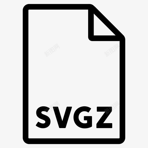 svgz格式文件文件格式图标svg_新图网 https://ixintu.com svgz 文件 格式