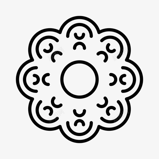 doily古董传家宝图标svg_新图网 https://ixintu.com doily 传家宝 华丽 古董 复古 老式