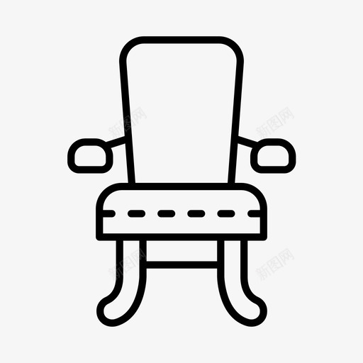 椅子古董餐椅图标svg_新图网 https://ixintu.com 华丽 古董 复古 椅子 老式 餐椅