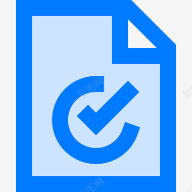 文件office89蓝色图标图标