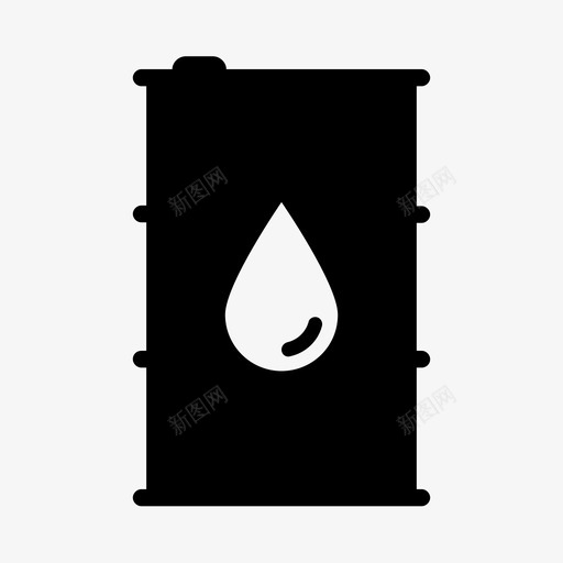 油桶运输图标svg_新图网 https://ixintu.com 油桶 运输