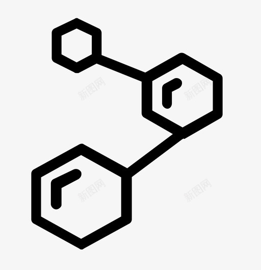 化学原子细胞结构图标svg_新图网 https://ixintu.com 保健 分子结构 化学 原子 科学 细胞 结构