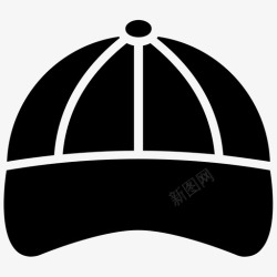 板球帽帽子板球帽时尚帽图标高清图片