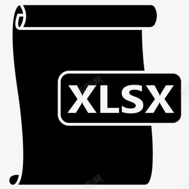 xlsxexcel文件格式图标图标