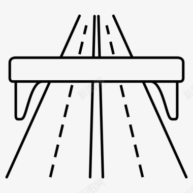 高速公路汽车贸易图标图标