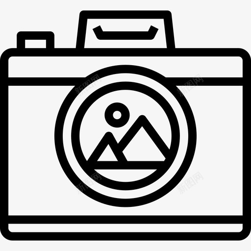 摄像机行程200线性图标svg_新图网 https://ixintu.com 摄像机 线性 行程