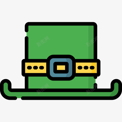 帽子爱尔兰6线性颜色图标svg_新图网 https://ixintu.com 帽子 爱尔兰 线性 颜色