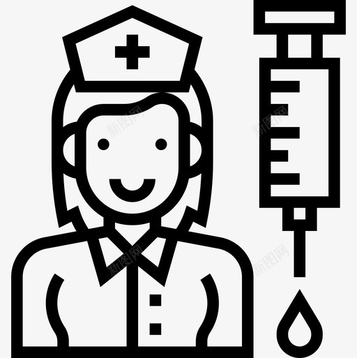 护士献血33直系亲属图标svg_新图网 https://ixintu.com 护士 献血33 直系亲属