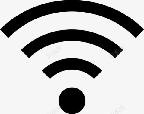 Wifi连接免费Wifi图标图标