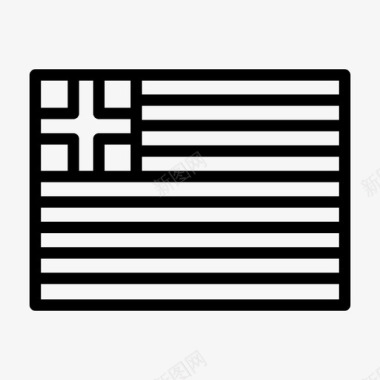 希腊国旗国家世界国旗图标图标