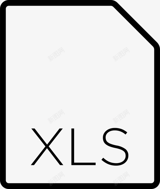 xls文档格式office图标svg_新图网 https://ixintu.com office xls 文档 格式 类型