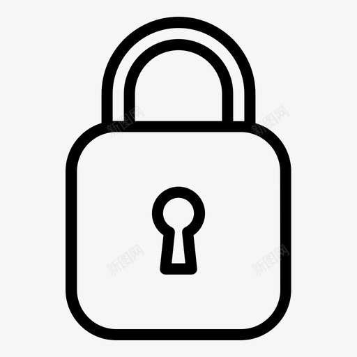 挂锁互联网锁定图标svg_新图网 https://ixintu.com 互联网 安全 挂锁 搜索引擎优化 搜索引擎优化和互联网营销 网络 锁定
