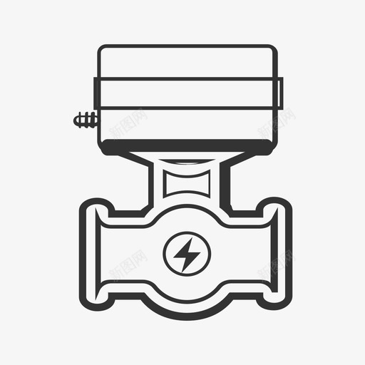 电动阀svg_新图网 https://ixintu.com 电动阀