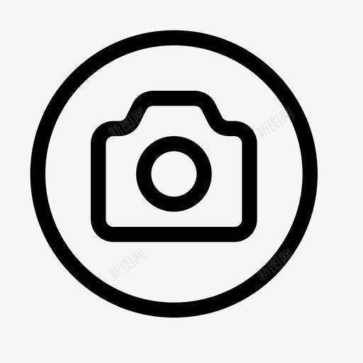 照相机捕获图像图标svg_新图网 https://ixintu.com 图像 图片 捕获 照片 照相机 用户界面
