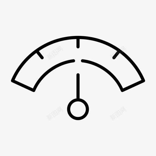 半表气量表表计图标svg_新图网 https://ixintu.com 半表 指示器 气量 用户 表计 量表 间隙 面板
