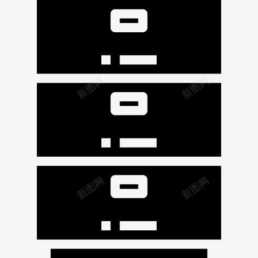橱柜办公工具3填充图标svg_新图网 https://ixintu.com 办公 填充 工具 橱柜