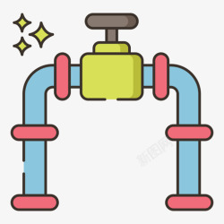 油气管道油气管道2图标高清图片