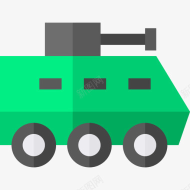 装甲车军用20平板图标图标