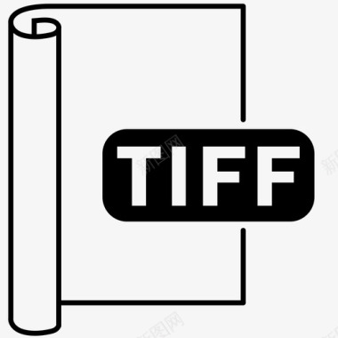 tiff文件文件格式图标图标
