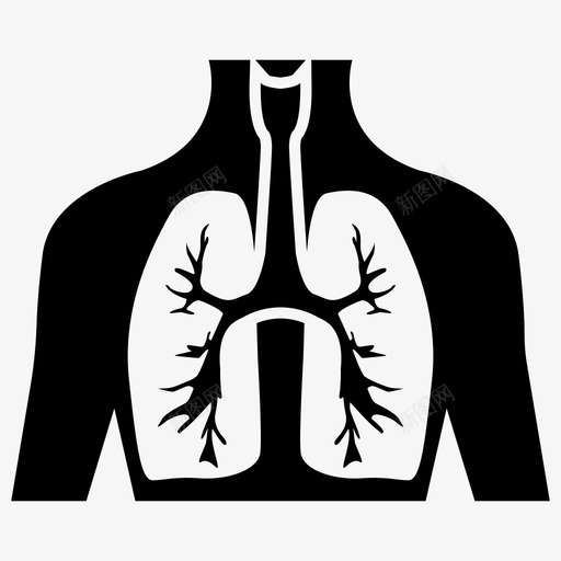 人工呼吸器官图标svg_新图网 https://ixintu.com 人工呼吸器官