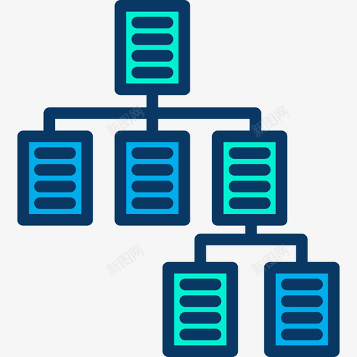 层次结构数据科学4线性颜色图标svg_新图网 https://ixintu.com 层次 数据 科学 线性 结构 颜色
