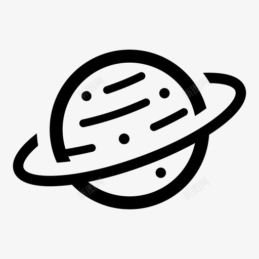 行星地球星系图标svg_新图网 https://ixintu.com wifi 书签 共享 切割 地球 星球 星系 标签 空间 行星 轨道