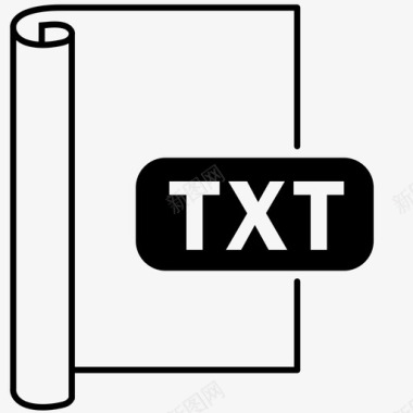 txt文件文件格式图标图标