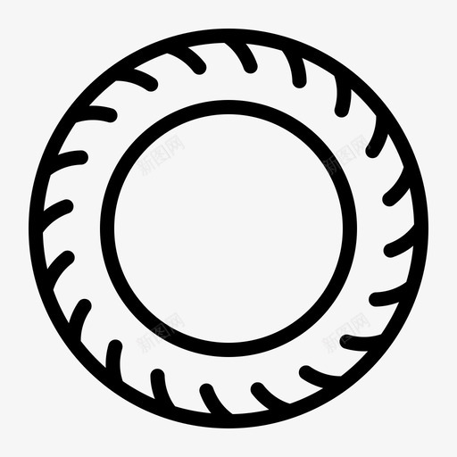 轮胎摩托车零件车轮图标svg_新图网 https://ixintu.com 摩托车零件 摩托车零件轮廓 车轮 轮胎