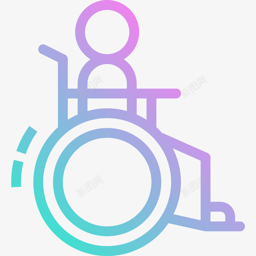 残疾人机场115坡度图标svg_新图网 https://ixintu.com 坡度 机场 残疾人