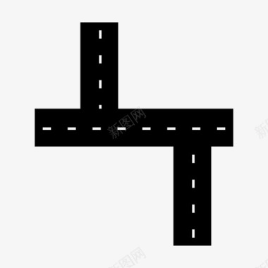 道路高速公路通行证图标图标