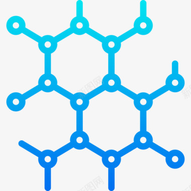 分子科学70梯度图标图标