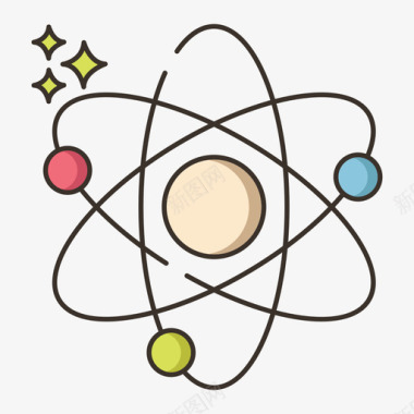 原子油气2线色图标图标