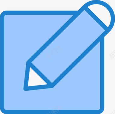 编辑工具基本装备botton6蓝色图标图标