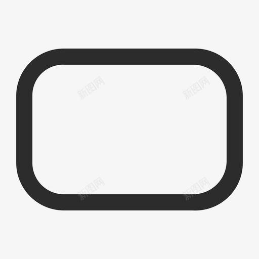 圆角矩形svg_新图网 https://ixintu.com 圆角矩形 Round rectangle