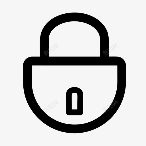 锁密码安全图标svg_新图网 https://ixintu.com 安全 密码 网络