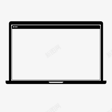 桌面浏览器互联网笔记本电脑图标图标