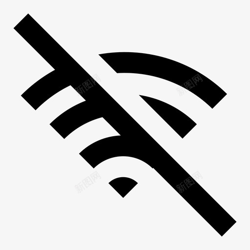 关闭wifi关闭wifi共享图标svg_新图网 https://ixintu.com no ui wi-fi wifi 共享 关闭 连接