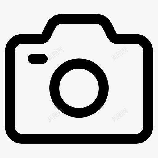 相机基本图像图标svg_新图网 https://ixintu.com 图像 图片 基本 基本用户界面 摄影 相机