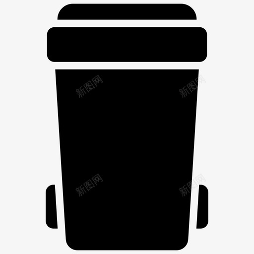 垃圾箱垃圾桶回收站图标svg_新图网 https://ixintu.com 回收站 图标 垃圾桶 垃圾箱 用户界面