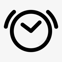 闹钟应用闹钟应用程序移动图标高清图片