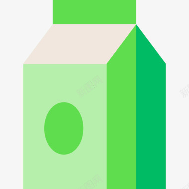 牛奶超市29平淡图标图标