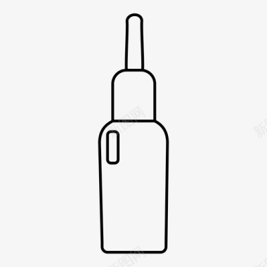 喷雾瓶子清洁图标图标