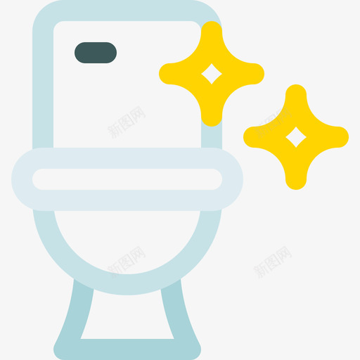 卫生间清洁54线性颜色图标svg_新图网 https://ixintu.com 卫生间 清洁 线性 颜色
