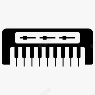 键盘卡西欧音乐图标图标