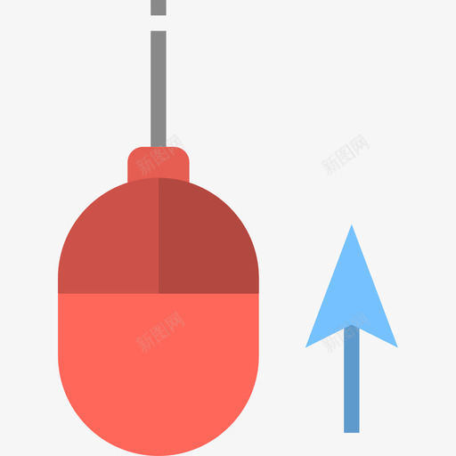 鼠标艺术18平面图标svg_新图网 https://ixintu.com 平面 艺术设计18 鼠标